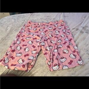 Hello Kitty Pink Pajama Shorts
